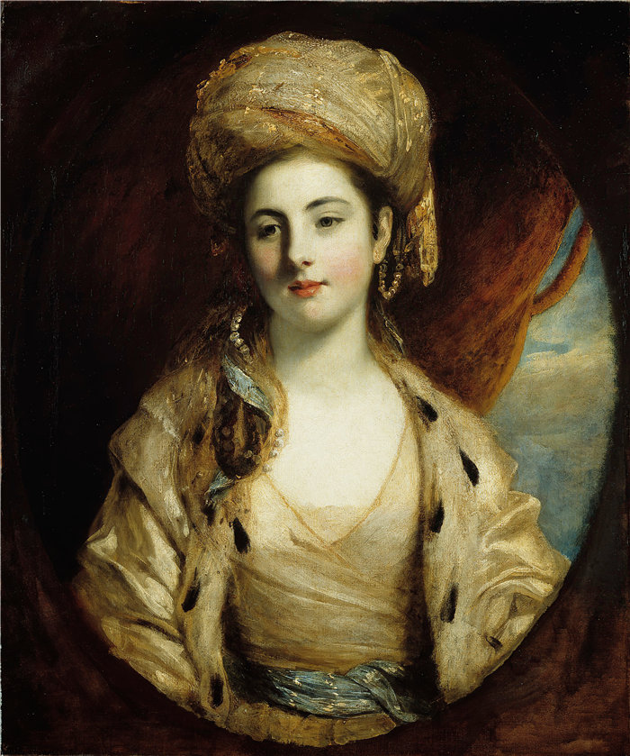 约书亚·雷诺兹(Joshua Reynolds,英国画家)作品-理查德·保罗·乔德雷尔夫人(1774 年至 1776 年)