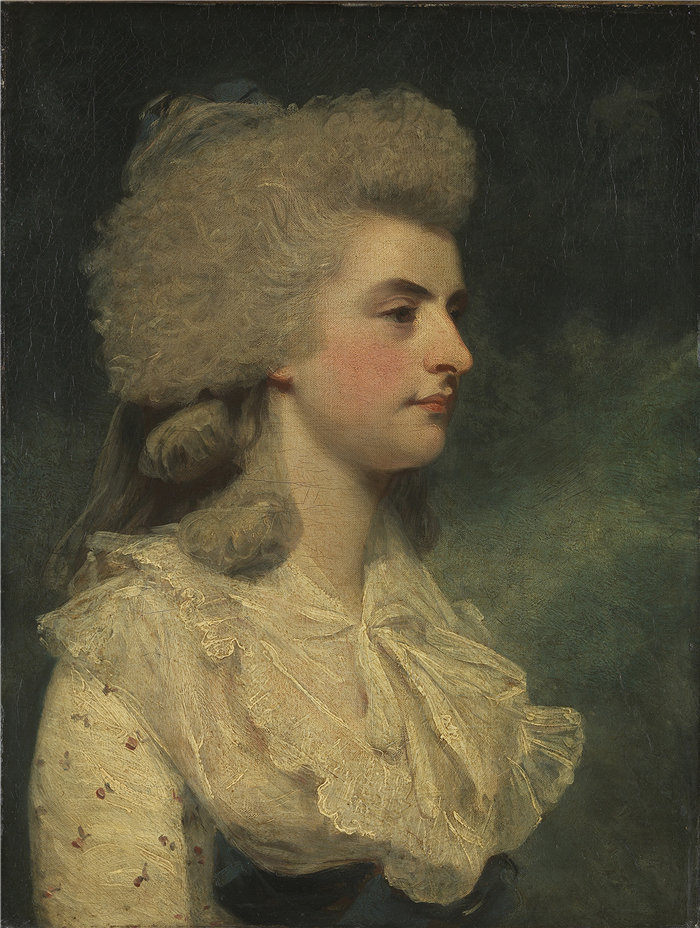 约书亚·雷诺兹（Joshua Reynolds，英国画家）作品-伊丽莎白·西摩-康威夫人 (1781)