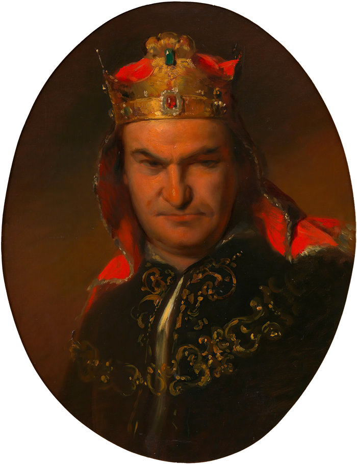 弗里德里希·冯·阿默林（Friedrich von Amerling，奥地利画家）作品 -博古维尔·道森饰演理查三世 (1853)