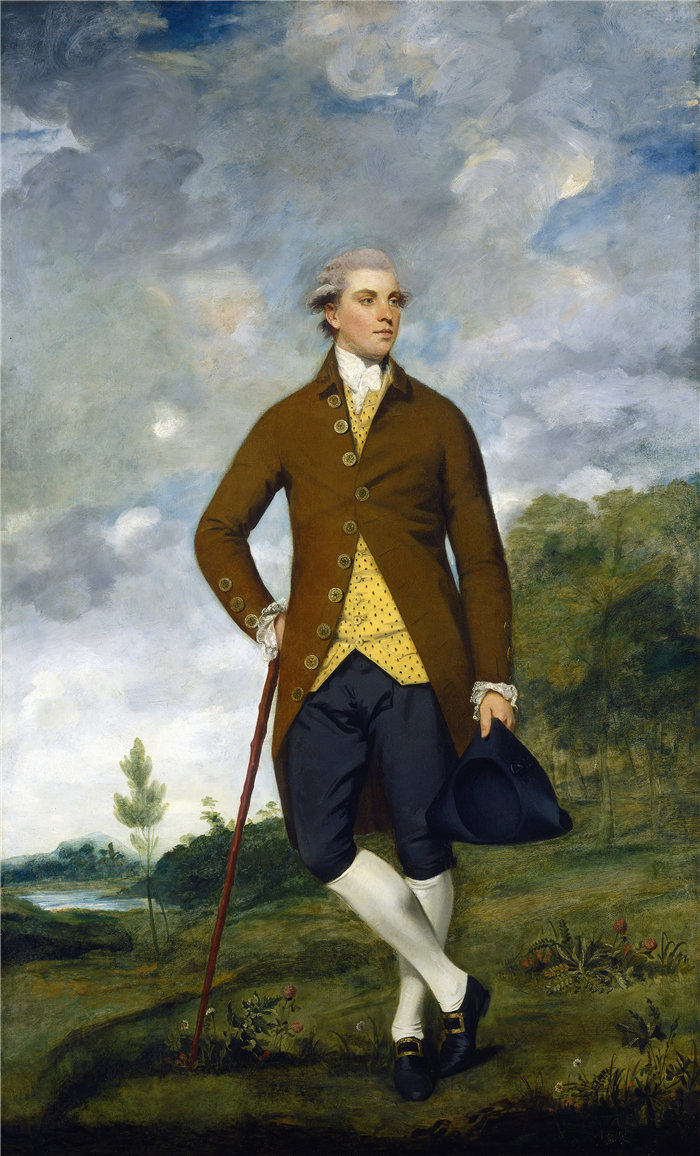 约书亚·雷诺兹（Joshua Reynolds，英国画家）作品-约翰·穆斯特斯 (1777-c. 1780)
