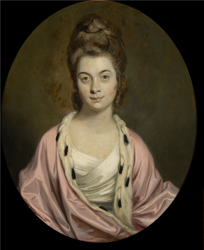 约书亚·雷诺兹（Joshua Reynolds，英国画家）作品-托马斯·沃特金森·佩勒夫人的肖像（1771 年）