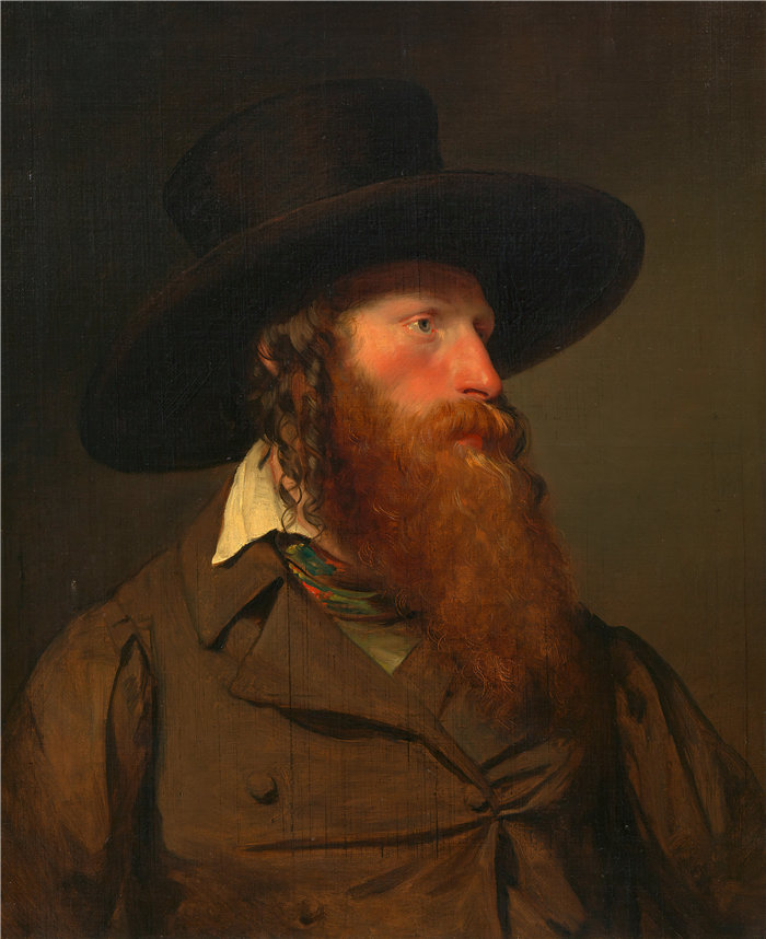 弗里德里希·冯·阿默林(Friedrich von Amerling,奥地利画家)作品 -波兰犹太人(肖像研究)(1831 年)