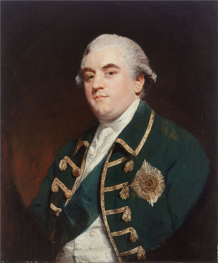 约书亚·雷诺兹（Joshua Reynolds，英国画家）作品-罗伯特·亨利 (Robert Henley) 的肖像，诺辛顿第二伯爵 (1782)