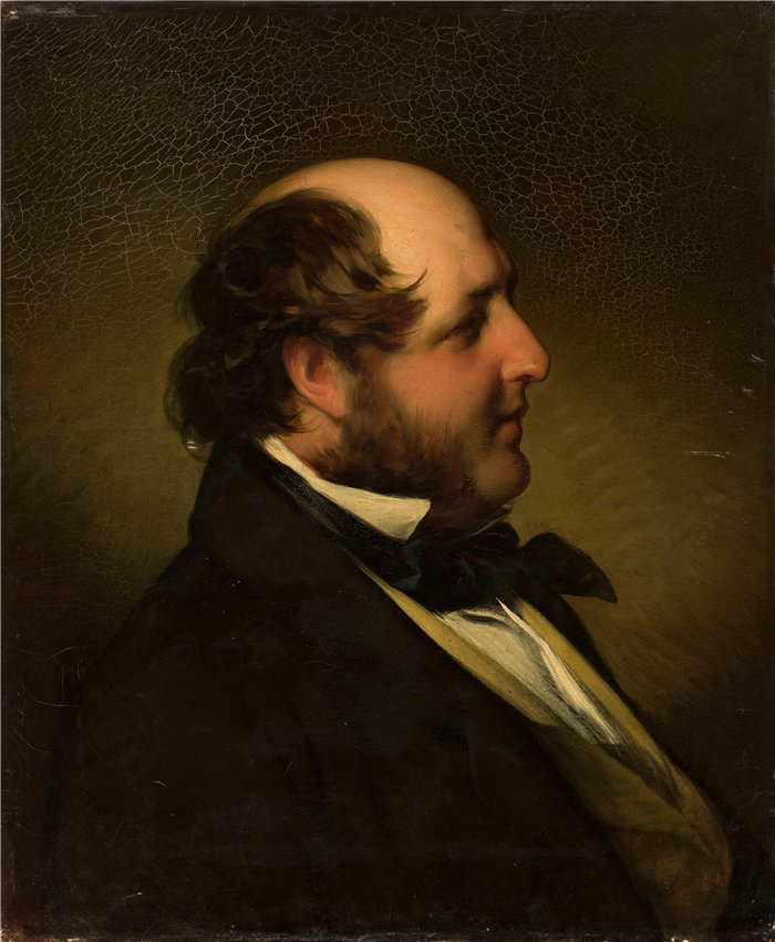 弗里德里希·冯·阿默林(Friedrich von Amerling,奥地利画家)作品 -瓦迪斯瓦夫·布拉尼基 (1852) 的肖像