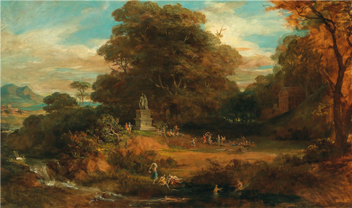 弗里德里希·冯·阿默林(Friedrich von Amerling,奥地利画家)作品 -理想国