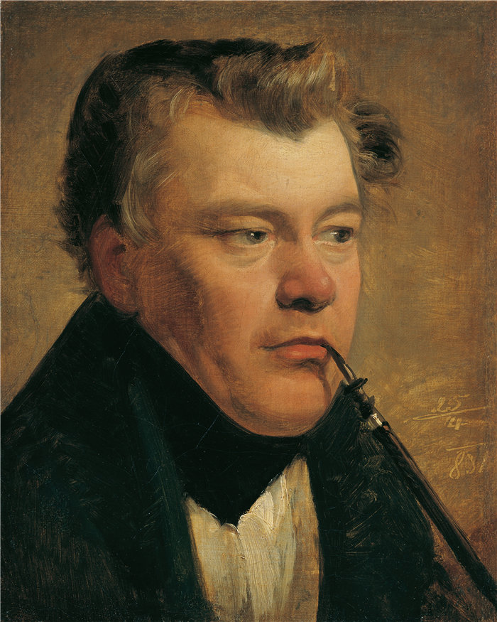 弗里德里希·冯·阿默林（Friedrich von Amerling，奥地利画家）作品 -画家托马斯·安德 (1831)