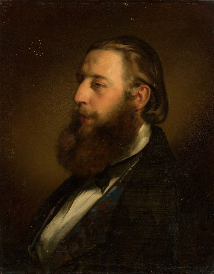弗里德里希·冯·阿默林（Friedrich von Amerling，奥地利画家）作品 -康斯坦蒂·布拉尼基 (1824–1884) (1852) 的肖像