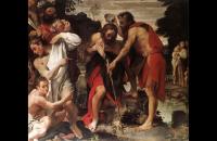 安尼巴莱·卡拉奇（Annibale Carracci ）–《基督的洗礼》作品欣赏