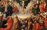 阿尔布雷希特·丢勒（Albrecht Dürer）-《三位一体的崇拜》作品欣赏