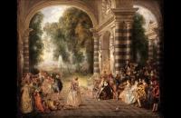 让-安托万·华托（Jean-Antoine Watteau），法国人-《球的乐趣》作品欣赏