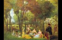 让-安托万·华托（Jean-Antoine Watteau），法国人-《香榭丽舍大街》作品欣赏