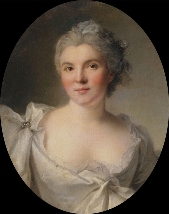 让·马克·纳蒂尔(Jean-Marc Nattier ,法国画家)作品-女人的肖像(1685 - 1766)