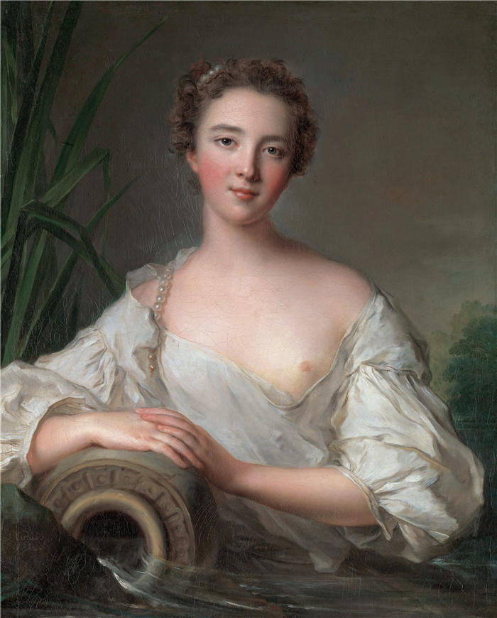 让·马克·纳蒂尔(Jean-Marc Nattier ,法国画家)作品-春天(La Source)(1738)