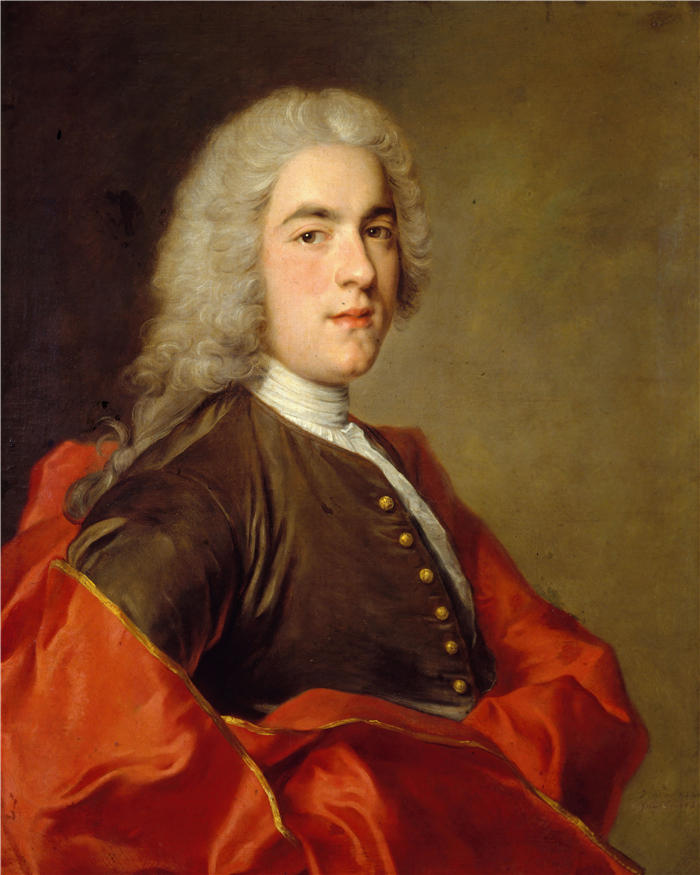 让·马克·纳蒂尔(Jean-Marc Nattier ,法国画家)作品-萨拉辛先生 (1734)