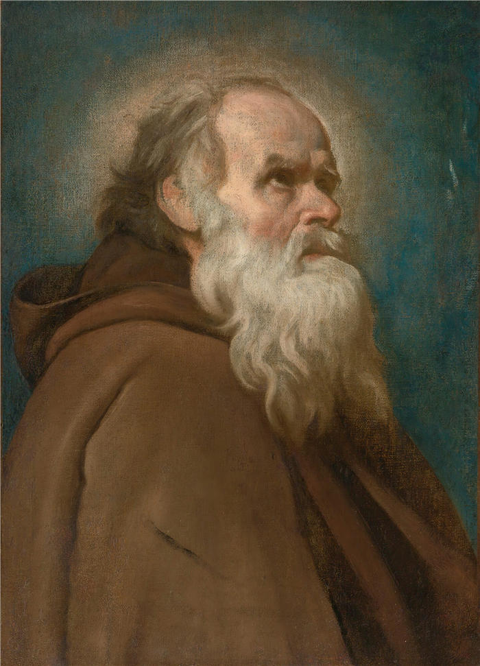 迭戈·委拉斯开兹 (Diego Velázquez，西班牙画家)作品-圣安东尼阿博特