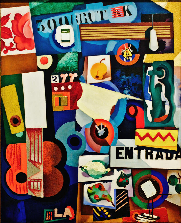 阿马德奥·德·索萨-卡多索(Amadeo de Souza-Cardoso ,葡萄牙画家)作品-无题(大约 1917 年)