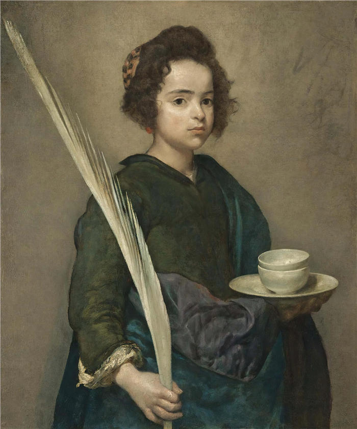 迭戈·委拉斯开兹 (Diego Velázquez，西班牙画家)作品-圣鲁菲娜