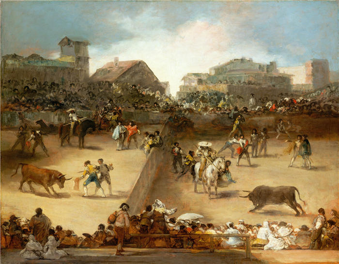 弗朗西斯科·德·戈雅 （Francisco de Goya y Lucientes，西班牙画家）作品-分圈斗牛