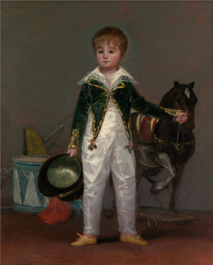 弗朗西斯科·德·戈雅 （Francisco de Goya y Lucientes，西班牙画家）作品-José Costa y Bonells（约 1810 年）