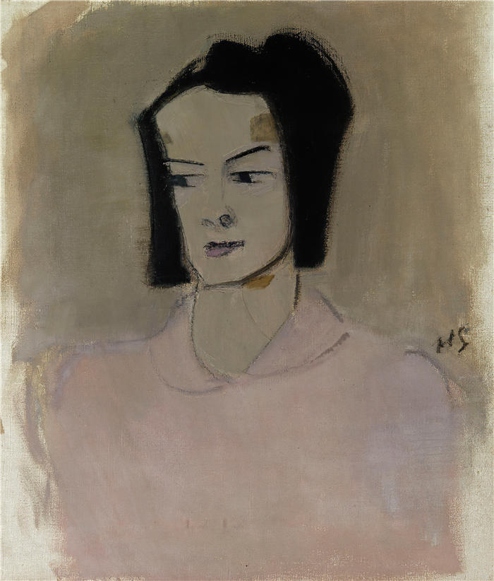 海伦娜·索菲亚(Helena Sofia，芬兰画家)作品-《芬兰护士 III (1943)》高清下载