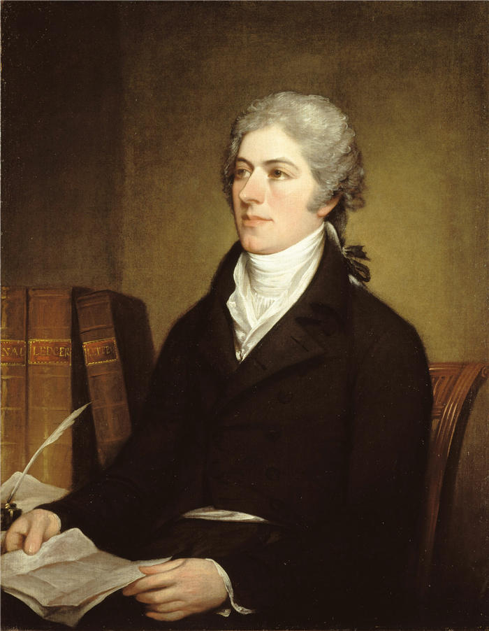约翰·特朗布尔（John Trumbull，美国画家）高清作品-威廉·布朗 (1804-8)