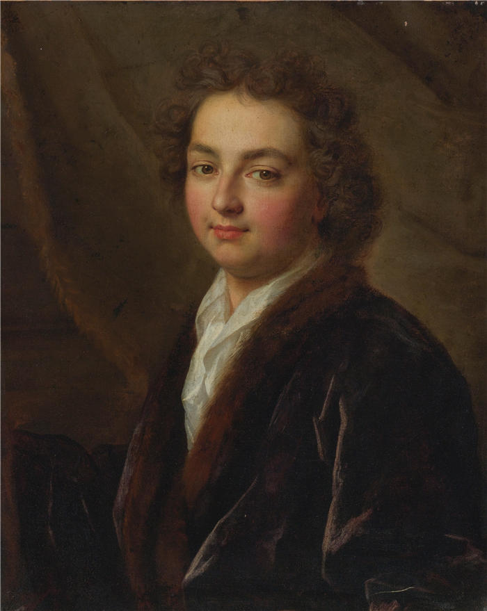 尼古拉斯·德·拉吉耶尔（Nicolas de Largillière，法国画家）作品-一个男人的肖像（1691）