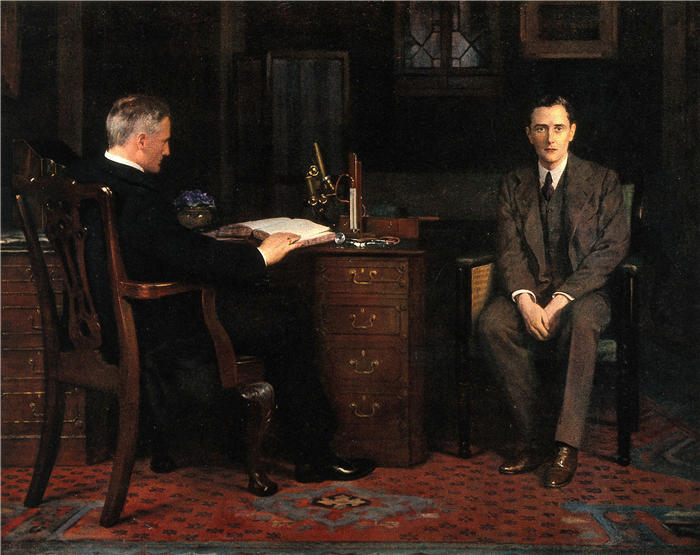 约翰·科利尔（ John Collier,英国画家）作品 –《死刑判决 (1908)》高清下载
