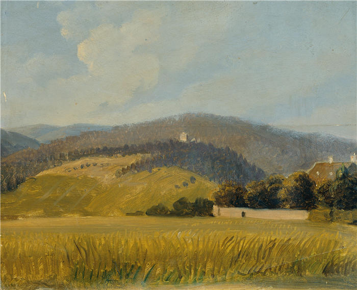 约翰·彼得·克拉夫特 (Johann Peter Krafft，奥地利画家) 作品-《5153巴登附近的风景（1835 年之前）29ld》高清下载