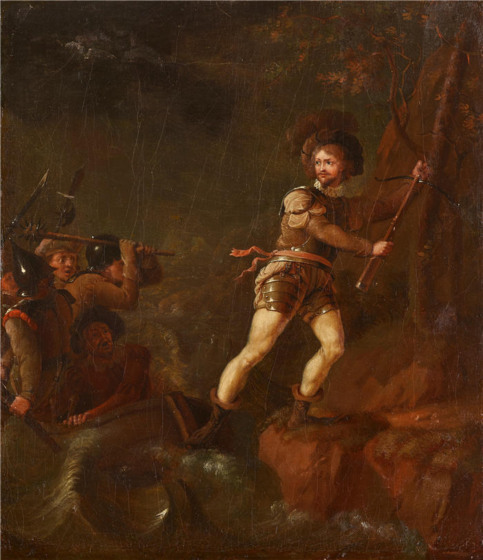 约翰·彼得·克拉夫特 (Johann Peter Krafft，奥地利画家) 作品-《威廉·泰尔 (1796)》高清下载