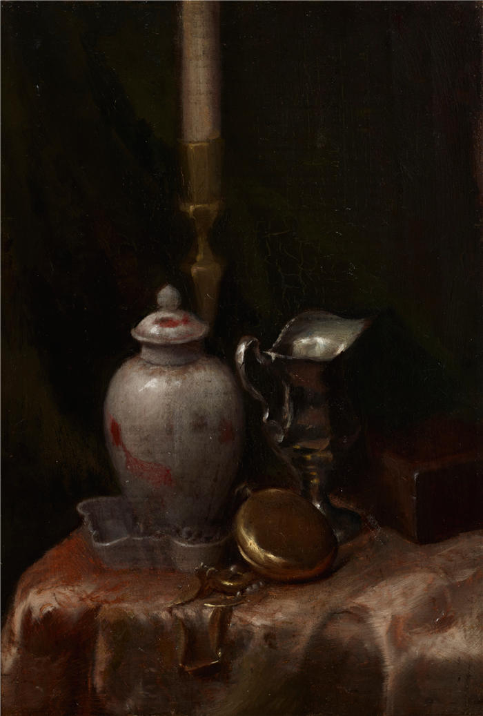 奥尔加·博兹南斯卡 (Olga Boznańska,波兰画家)高清油画作品-静物画(1920年后)