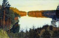 艾萨克·伊里奇·列维坦（ Isaac Ilyich Levitan） ——《森林湖》作品欣赏