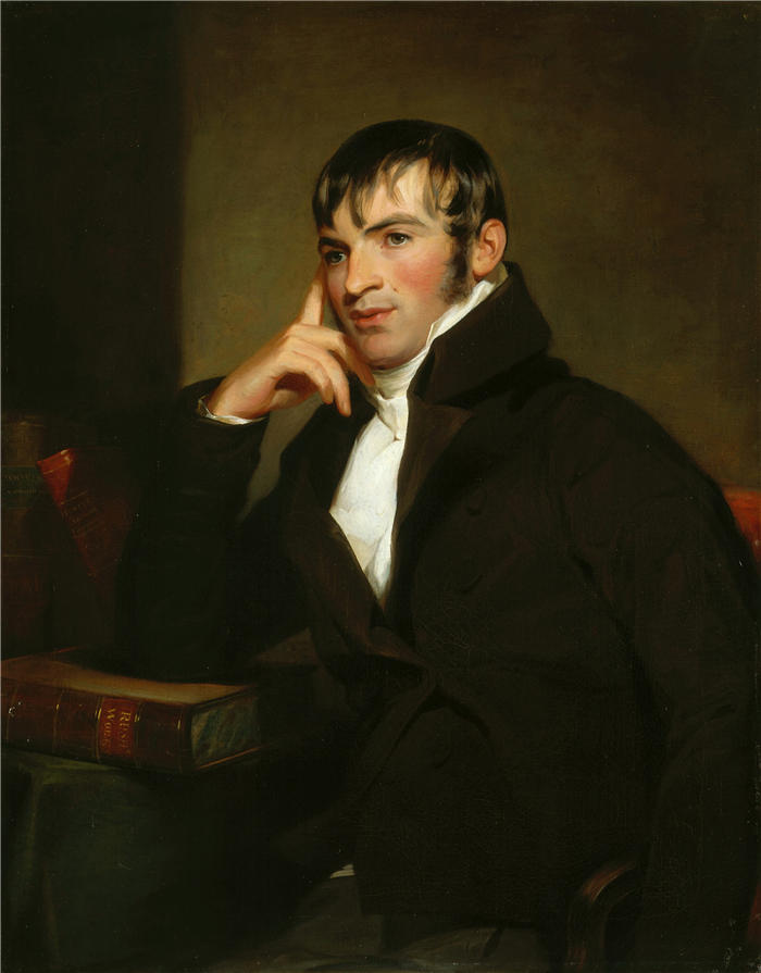 托马斯·萨利 (Thomas Sully，美国画家)高清作品-《约瑟夫·克拉普博士 (1814)》