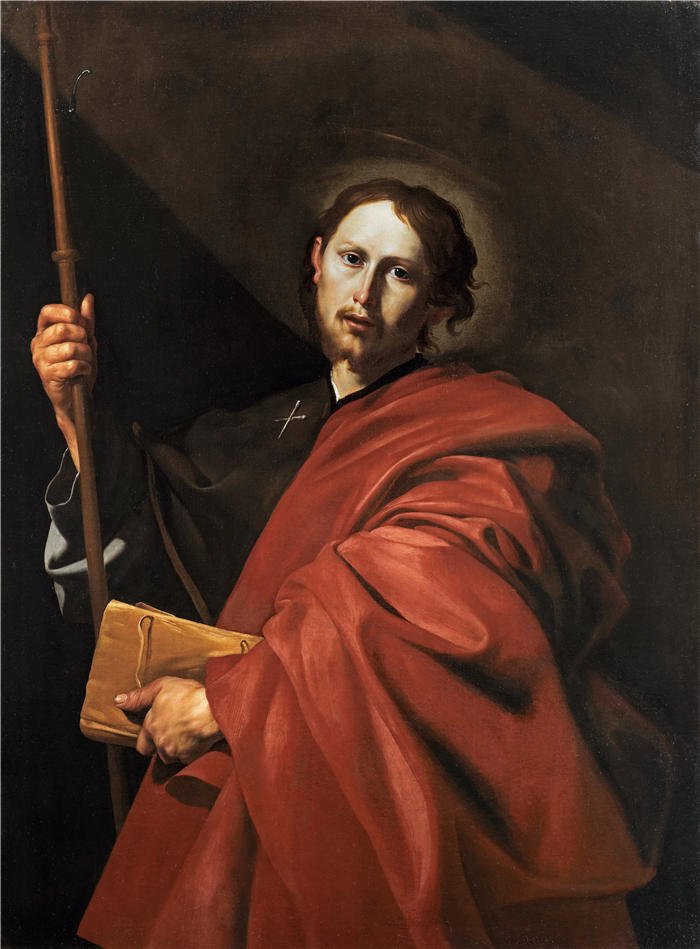 胡塞佩·德·里贝拉（Jusepe de Ribera，西班牙画家）高清作品-《圣詹姆斯大帝（约 1615 – 1616 年）》