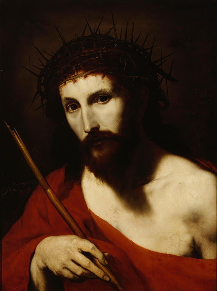 胡塞佩·德·里贝拉（Jusepe de Ribera，西班牙画家）高清作品-《看那个人 (1644)》