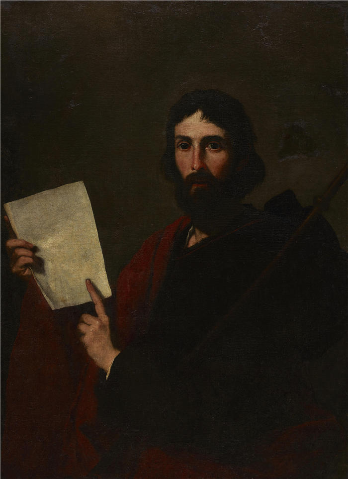 胡塞佩·德·里贝拉（Jusepe de Ribera，西班牙画家）高清作品-《圣詹姆斯大帝（17 世纪）》
