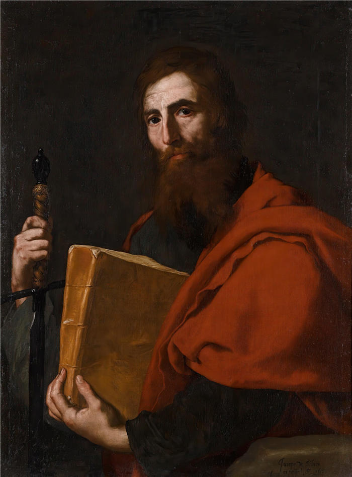 胡塞佩·德·里贝拉（Jusepe de Ribera，西班牙画家）高清作品-《圣保罗 (1632)》