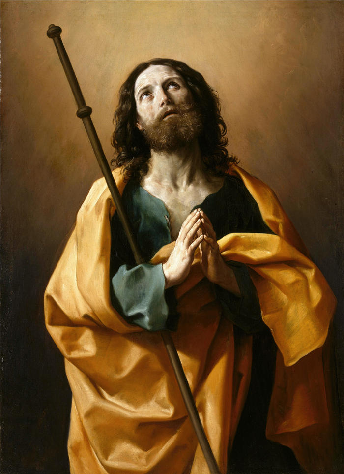 吉多·雷尼（Guido Reni，意大利画家）高清油画作品-《圣詹姆斯大帝（约 1636 年和约 1638 年）》