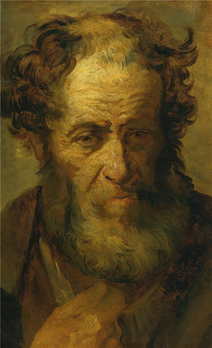 西奥多·杰利柯(Théodore Géricault，法国画家)高清作品-《德维拉德肖像》