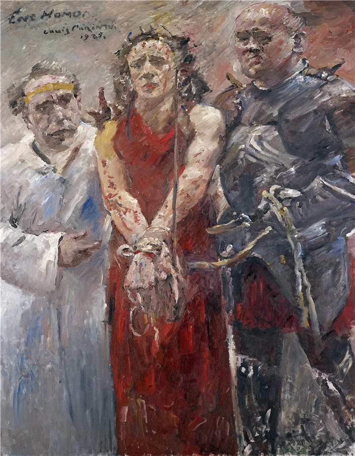 洛维斯·科林斯（Lovis Corinth，德国画家）高清作品-《看那个人 (1925)》