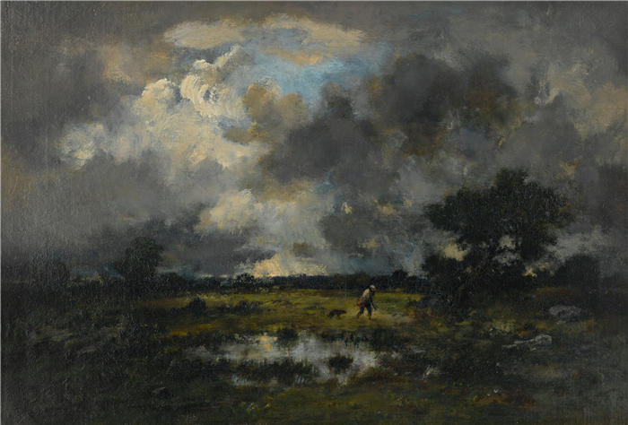 纳西斯·迪亚兹·德·拉·佩纳(Narcisse-Virgile Diaz de la Peña,法国画家)作品-《奥拉奇 (1872)》