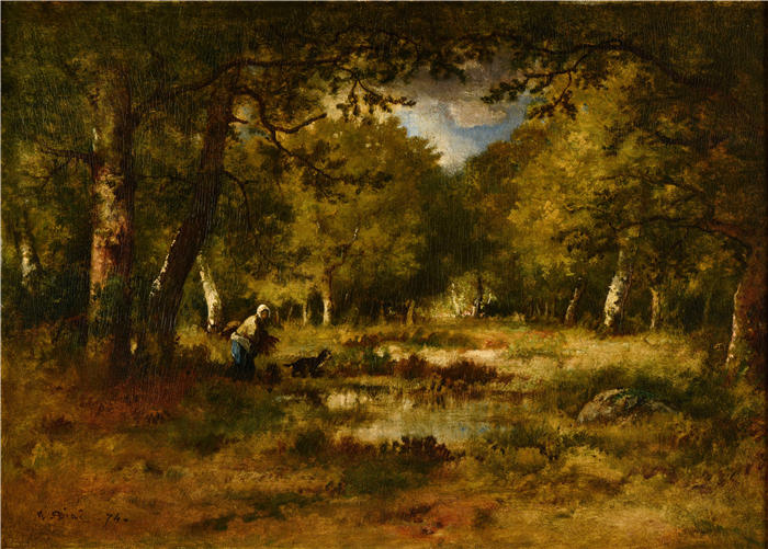 纳西斯·迪亚兹·德·拉·佩纳(Narcisse-Virgile Diaz de la Peña,法国画家)作品-《熟食》