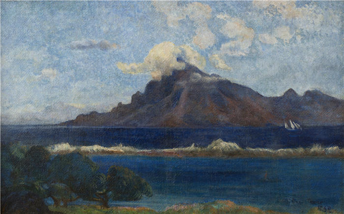 保罗·高更(Paul Gauguin,法国画家)高清作品-《佩萨奇·德瓦阿(1896)》