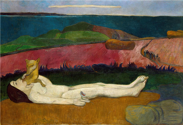 保罗·高更（Paul Gauguin，法国画家）高清作品-《失去童贞（1890-1891）》