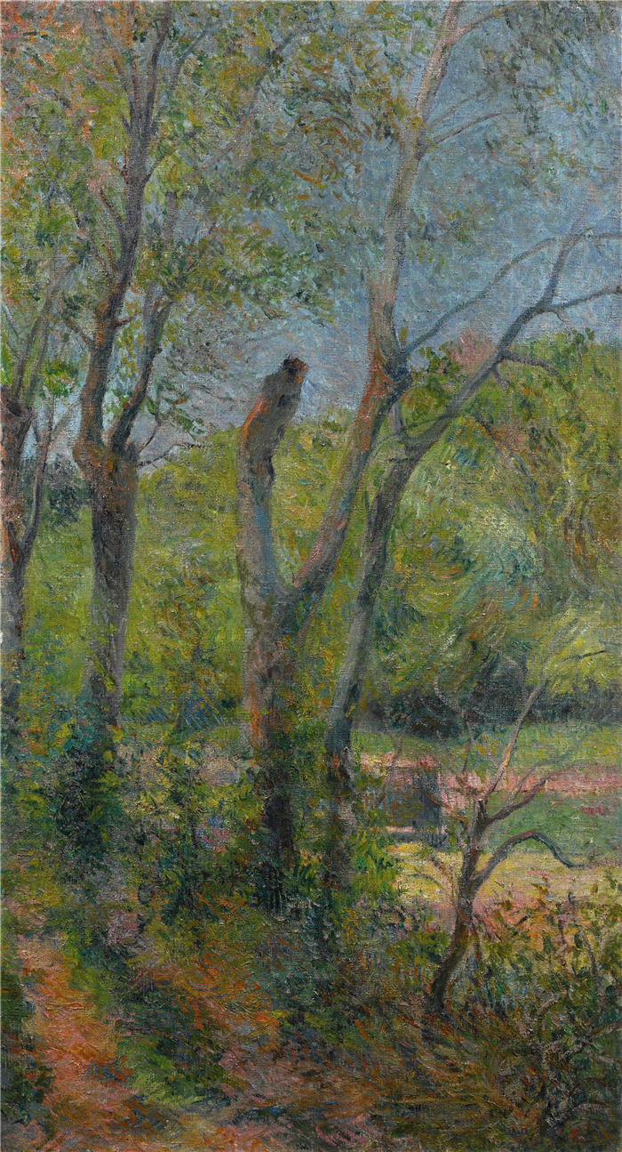 保罗·高更(Paul Gauguin,法国画家)高清作品-《莱索勒斯 (1885)》