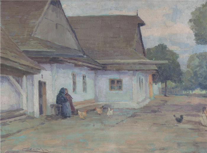 ĽudovítČordák（匈牙利画家）高清作品-《什斯特纳斯特卡 (1900–1930)》