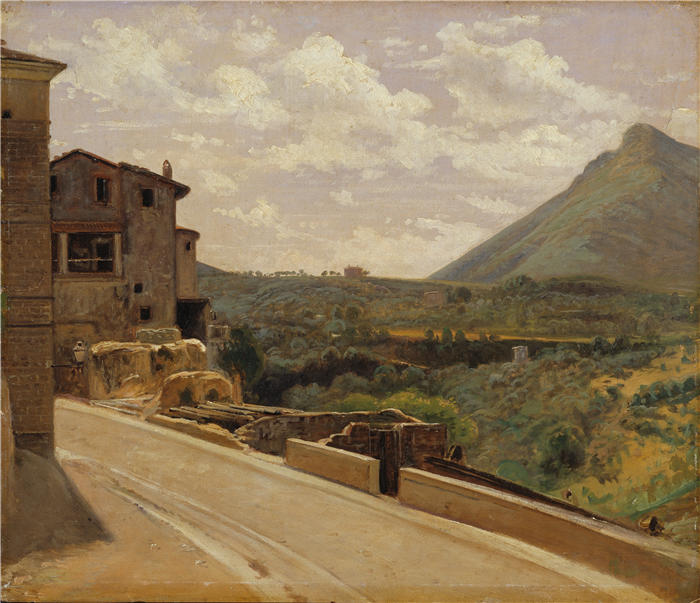 威廉·马斯特兰德（Wilhelm Marstrand，丹麦画家）高清作品-意大利风景