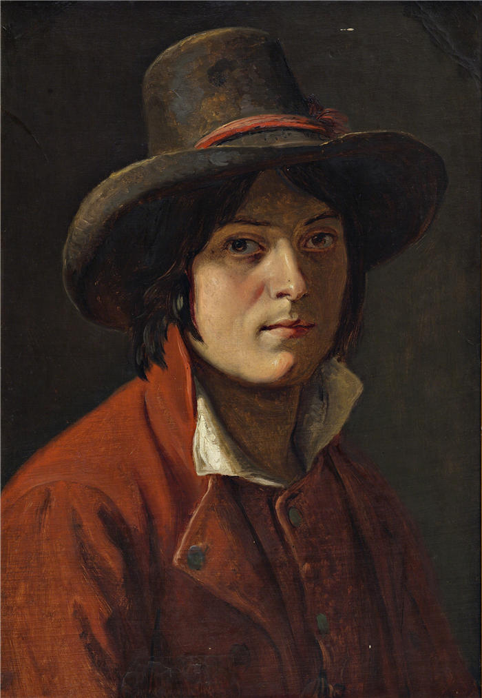 威廉·马斯特兰德（Wilhelm Marstrand，丹麦画家）高清作品-年轻的香樟醇