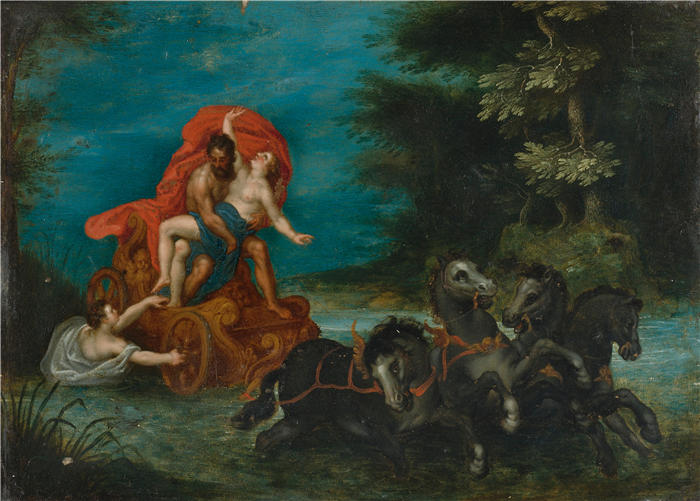 扬·布鲁格赫尔( Jan Brueghel The Elder,意大利画家)高清作品-《Proserpina的强奸》