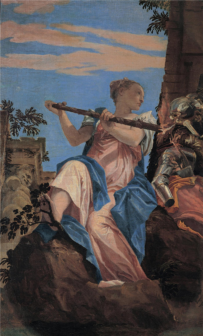 委罗内塞（Paolo Veronese，意大利画家）高清作品-《和平时期（1551 至 1552 年间）》