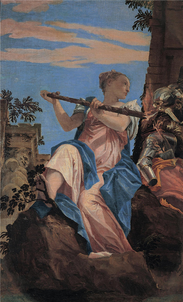 委罗内塞(Paolo Veronese,意大利画家)高清作品-《和平时期(1551 至 1552 年间)》